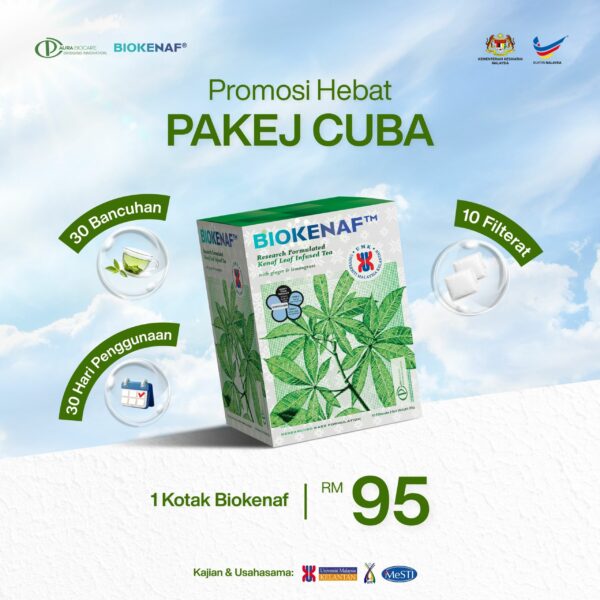 Pakej Cuba (1 Kotak BioKenaf)
