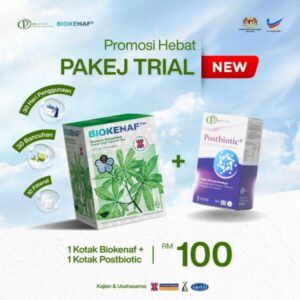 Pakej Premium (1 Kotak BioKenaf) + 1 Postbiotic